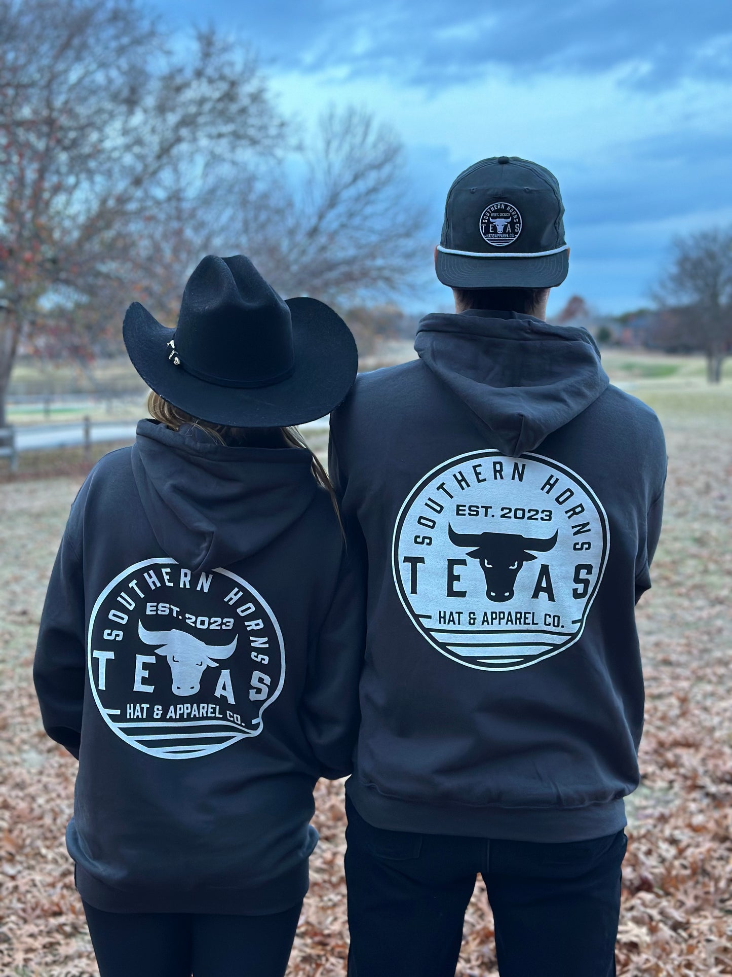 Texas Series Charcoal Hoodie