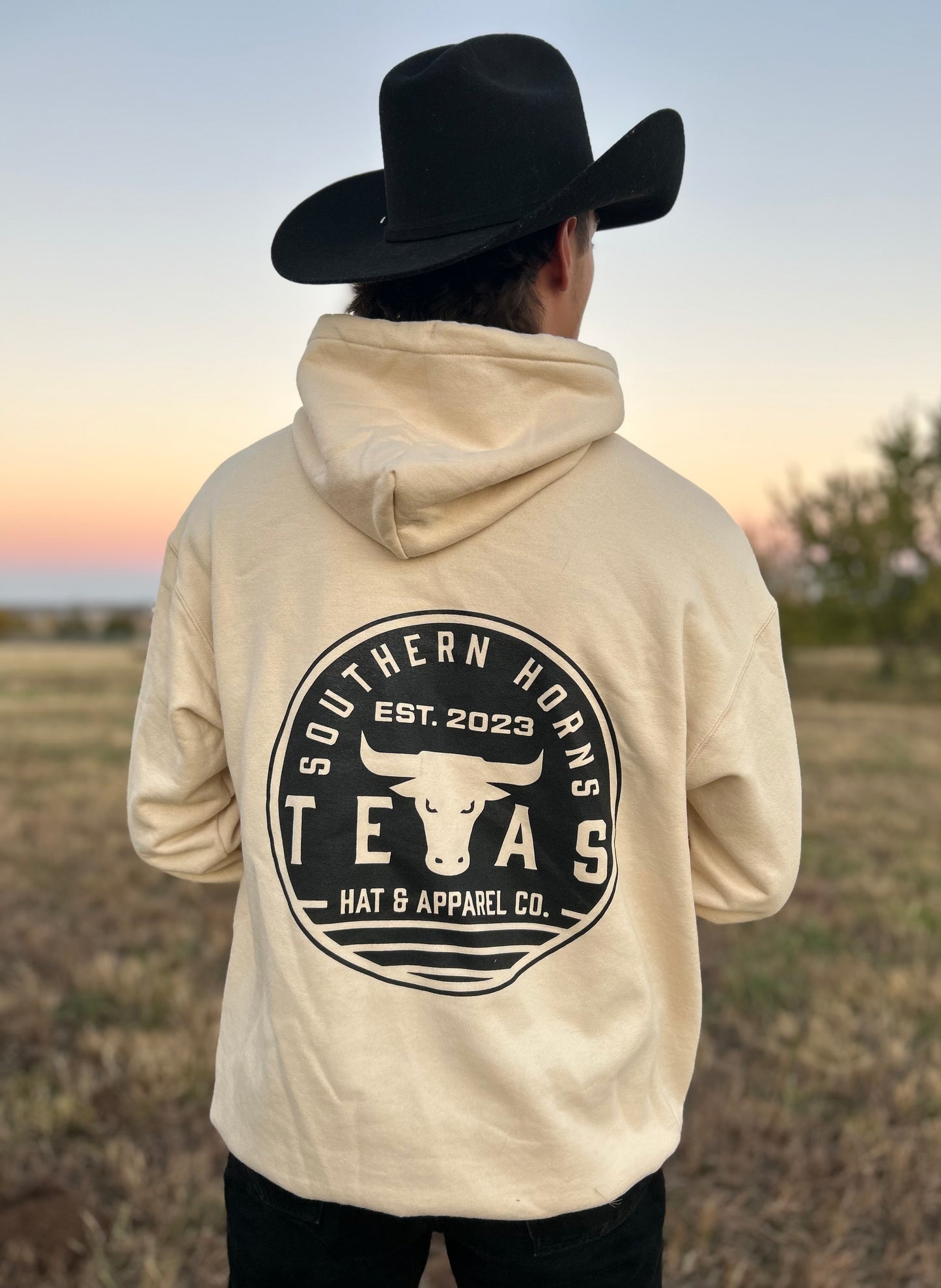 Texas Series Cream Hoodie