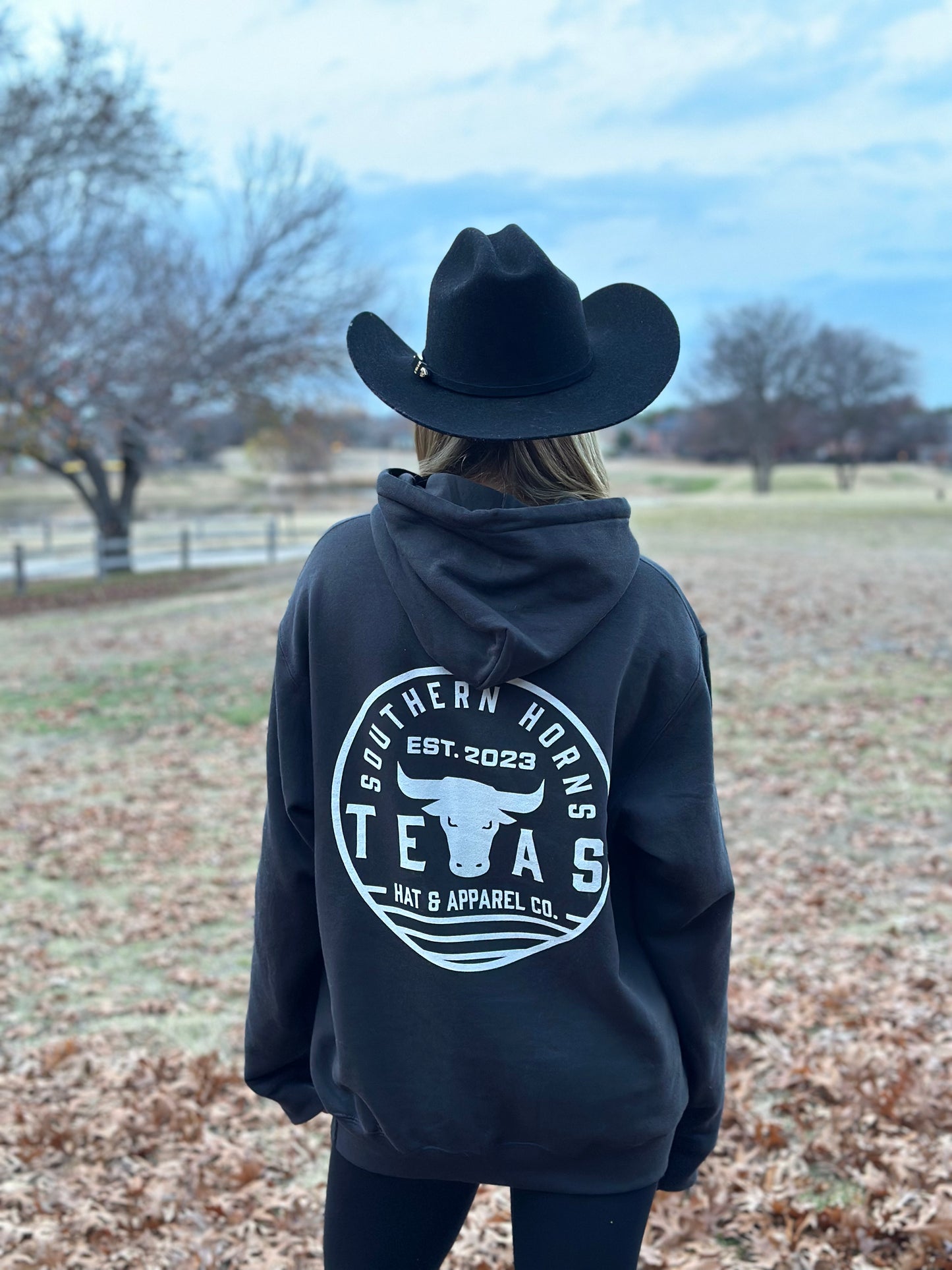 Texas Series Charcoal Hoodie